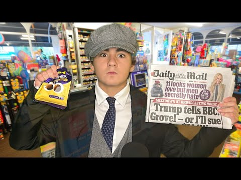 ASMR British Newsagent: Sweet Treats and Serene Sounds 🍫