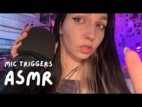 ASMR Fast and Aggressive Mic Triggers for YOU (Pumping, Swirling, Scratching, Gripping) 
