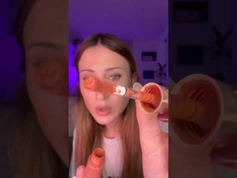 ASMR applying blush to your face 🎀 #asmr #asmrshorts #shorts