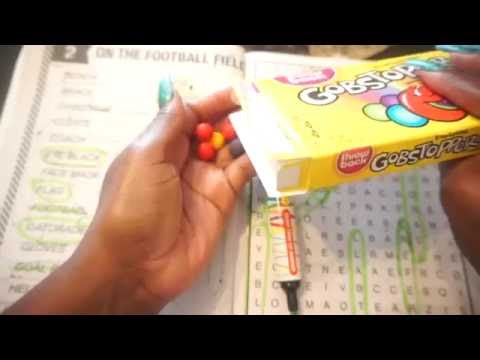 🍬 ASMR Hard Candy| Jaw Breakers | Whispering | Cross Word