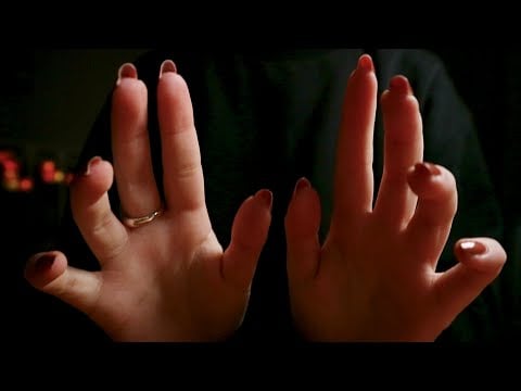 [ASMR] Extra slow & close hand movements + mouth sounds to make you sleepy (no talking)
