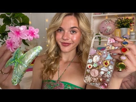 ASMR New Jewelry, Accessories, & PR Beauty Haul 🌺🌿 (over explaining