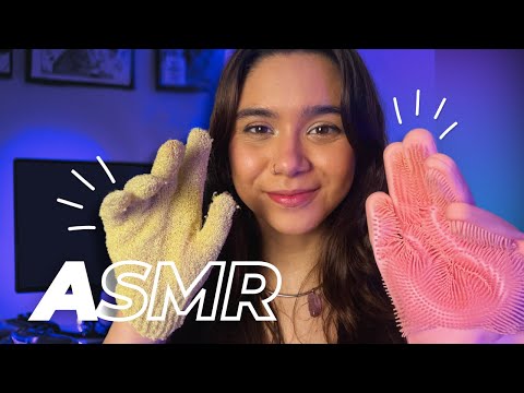 ASMR para DERRETER seu CÉREBRO de tantos ARREPIOS! (muitos sons de luvas)