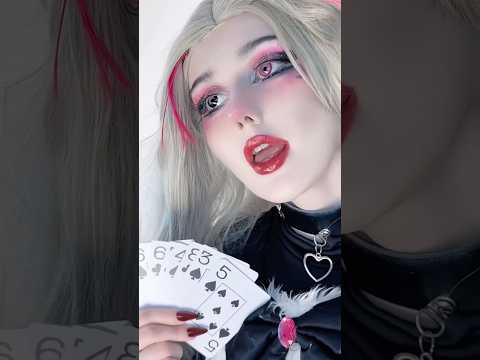 Angel Dust is back💅🏻🃏 #angeldust #hazbinhotel #angeldustcosplay #hazbinhotelcosplay