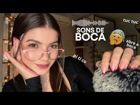 ASMR SONS DE BOCA DO COMEÇO AO FIM | 4K