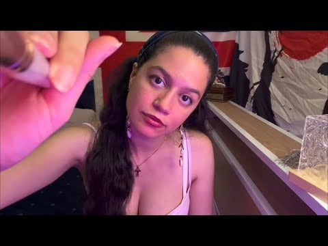 ASMR~ Girl Next Door Paints Your Face 