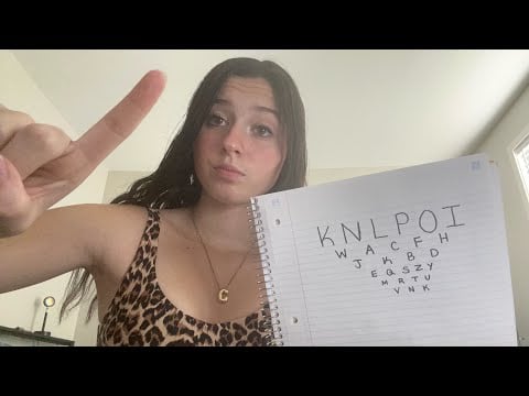 ASMR~ Eye Exam 🔎👓