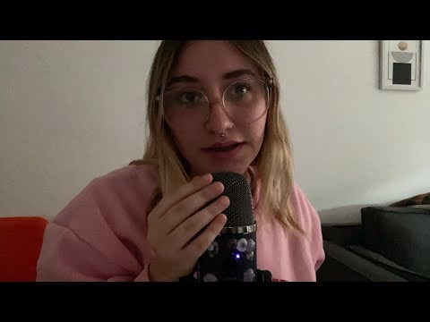 ASMR mouth sounds cosquillosos, rápidos y lentos cerca del mic 😴