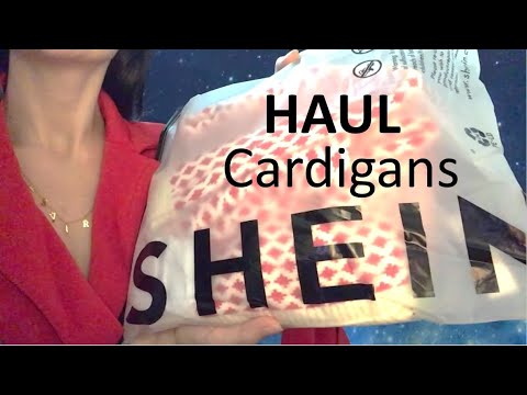 ASMR * Haul cardigans SHEIN