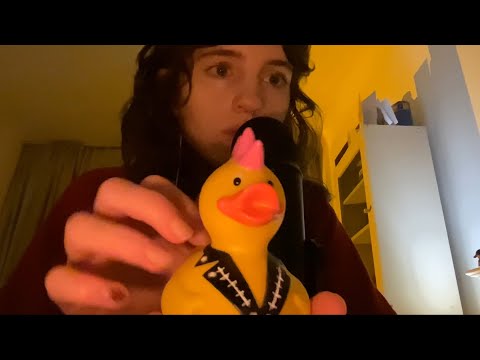 ASMR Over Explaining Random Items (close-up whispers)