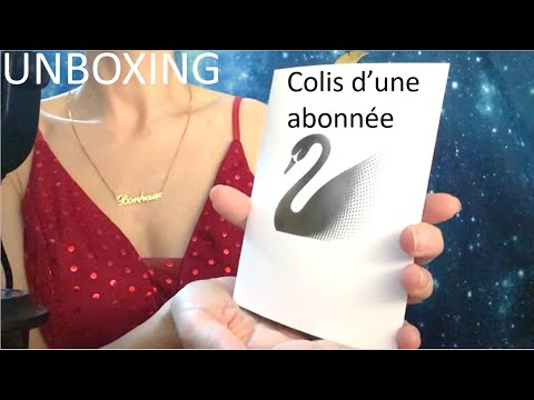 ASMR - Unboxing colis d'une abonnée