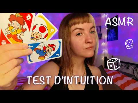 ASMR | TESTE TON INTUITION ET TA CHANCE