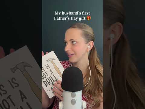 ASMR 🎁 What I Got My Husband for His First Father’s Day 💙