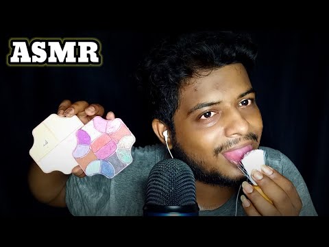 ASMR Makeup With Spit Painting 👅💄