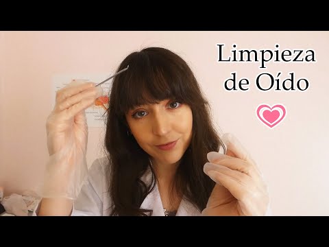 ⭐ASMR Limpieza de Oídos en Español 👂(Binaural, Soft Spoken, Doctor Roleplay)