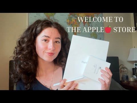 ASMR ~ Apple Store RP 🍎💻🎧⌚️ (soft-spoken, typing, unintentional asmr)