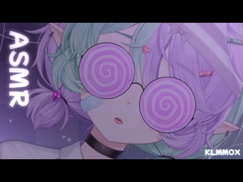 [ASMR] Nerd girl makes mouth sounds and kisses ~