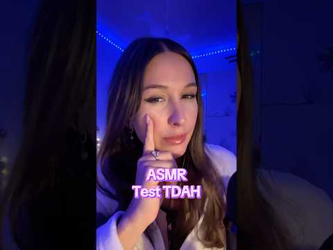 Première fois que je teste ce rp, vous en pensez quoi? #asmr #asmrdoctor #tdah #fastasmr #adhdcheck