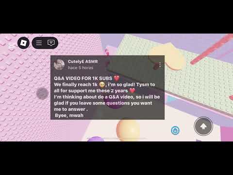 EVENT | Q&A VIDEO FOR 1K (asmr)