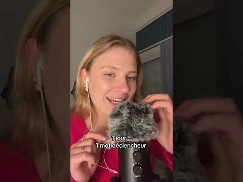 1/7j pour faire vos trigger words pref 🫶🏻 #asmr