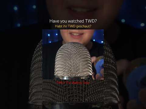 Have you watched TWD? 🧟‍♀️ #asmr