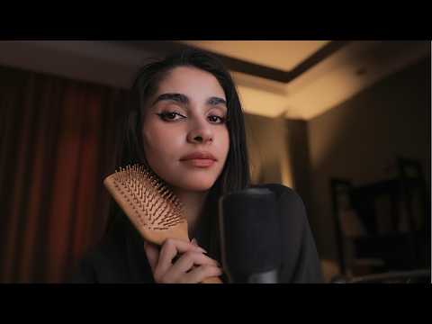 Persian ASMR | استرست رو ازت میگیرم تا بخوابی 🥱 (رول پلی مو, ماساژ, صدای لایه ای)