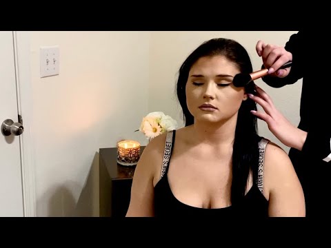 ASMR - Back, Neck and Shoulder Scratching / Hair Play