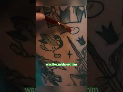 ASMR - We got matching goose tattoos! #shorts