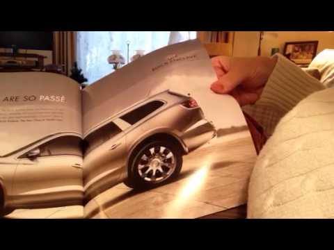 ASMR: glossy magazine, slow page turning, no talking