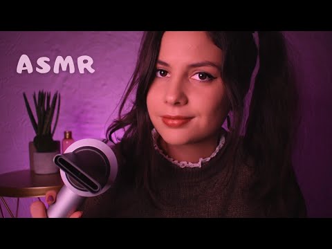 ASMR | Salon de coiffure 💆🏼‍♀️ shampoing, coupe, brossage, massage...