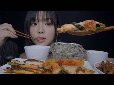 ASMR Authentic Korean Home Cooking Eating Sounds 😋
