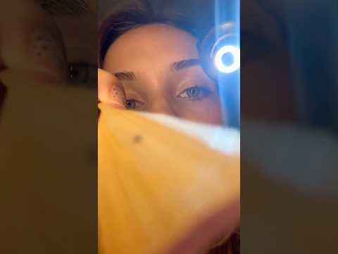 trocando a cor dos seus olhos #asmr