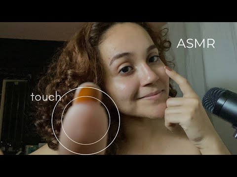 ASMR - toques espelhados (sons de boca e toques na tela)