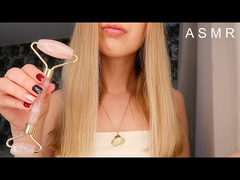 ASMR Tingly Spa Roleplay (Facial, Head Massage, Face Massage...) No talking, Layered sounds