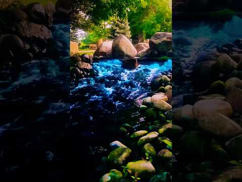 Fountain sounds in nature ⛲️🍃 I recorded this at a really peaceful place near where I live. Enjoy😴