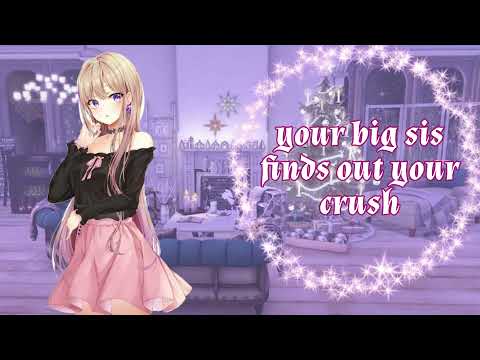 {Asmr} Decorating with your big sister (part 2)