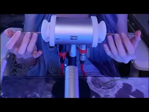 ASMR Ear Spa Session: Whisper Therapy,Lace Gloves, Powder Puff & Tuning Fork Relaxation (No Talking)
