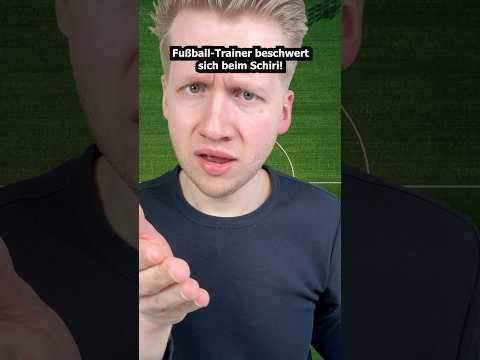Fußball-Trainer beschwert sich beim Schiri! #asmr