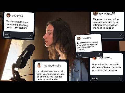 asmr hablando sobre el ASMR con vosotros