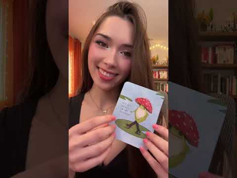 #ASMR whispering affirmations from our sellf car froggie friend 🐸🍄