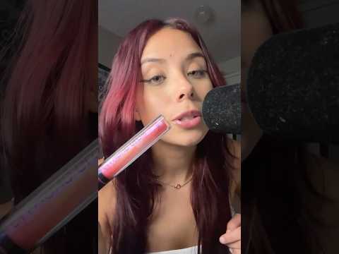 quer passar gloss? Quer sim! #tingles #asmr #mouthwhisper #visualtingle