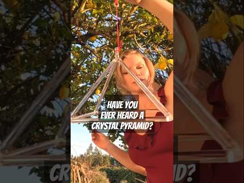 Raise Your Vibration  Crystal Pyramid & High Pitch Frequencies, #healingfrequencies #crystals #asmr