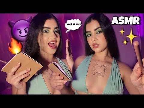 ASMR - TE FAZENDO PERGUNTAS ÍNTIMAS E PESSOAIS