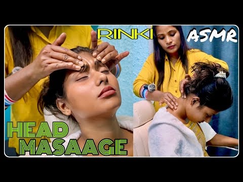ASMR DeepTissue Head Massage for Deep Relaxation & Hair Growth Vitamin E | Anxiety & Stress Relief