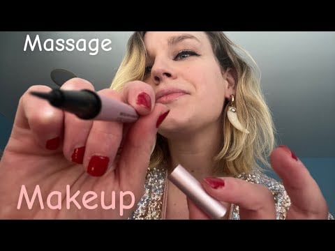 [ASMR] Fast & Aggressive Makeup And Massage RP (Pure Hand Sounds)
