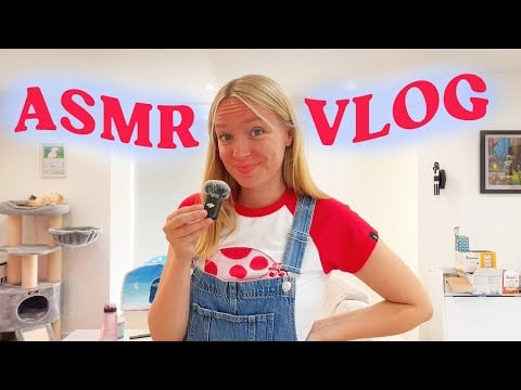 ASMR Whispered Day in the Life (Makeup, Fidge, Behind The Scenes Vlog)