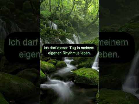 Positive Affirmationen ich bin genau richtig, jetzt hier und heute