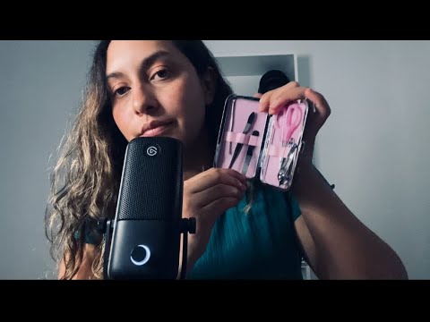 ASMR ✨ MANICURA EXPRESS PARA EL VIAJE DE AMIGAS 💕👯‍♀️💅🏼 [Roleplay, mouthsounds, tapping]