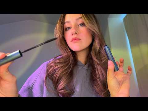 Soft Spoken ASMR Doing Your Makeup 💖 Personal Attention, Face Touching, Brushing & Relaxing Sounds