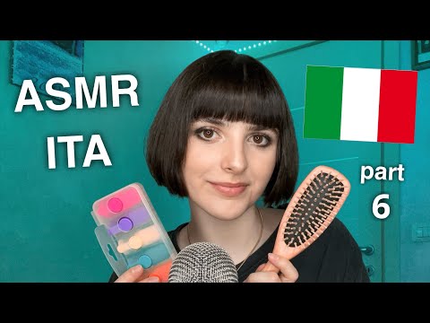 ASMR ITALIANO 🇮🇹 (in Italian + random triggers) PT. 6